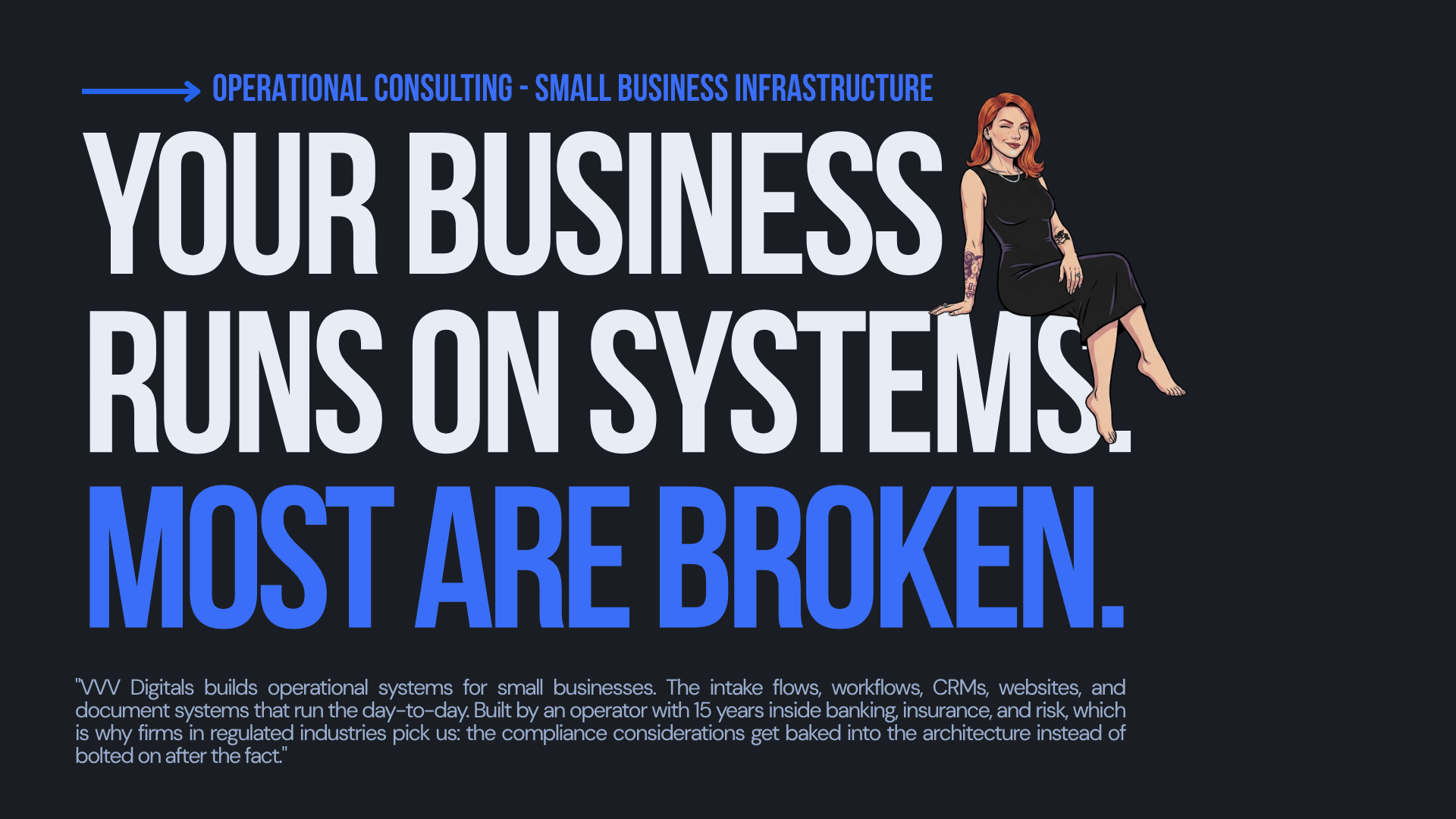 Your business runs on systems. Most are broken. — VVV Digitals